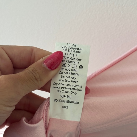 HOUSE OF CB Persephone Pink Gown XS - Picture 12 of 15